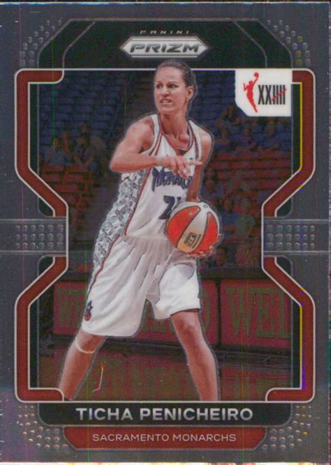 2022 Panini WNBA Prizm #172 Ticha Penicheiro Sacramento Monarchs | eBay