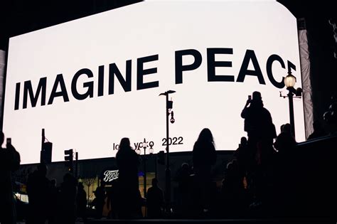 Yoko Ono broadcasts global message of peace every night for a month | CNN