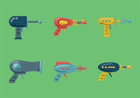 Free Laser Gun Vector Illustration 107405 Vector Art at Vecteezy