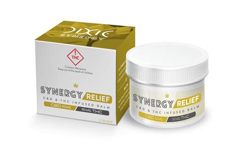 Dixie Elixirs Synergy Relief: CBD & THC Balm Topicals, Order Weed ...