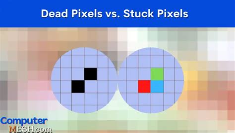 Dead Pixel vs. Stuck Pixel: How to Fix, What's a Difference?