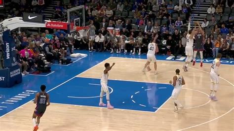 HIGHLIGHTS: Dario Saric hits a TOUGH Triple - YouTube