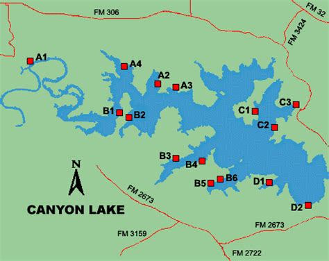 Map Of Canyon Lake Texas - Zip Code Map