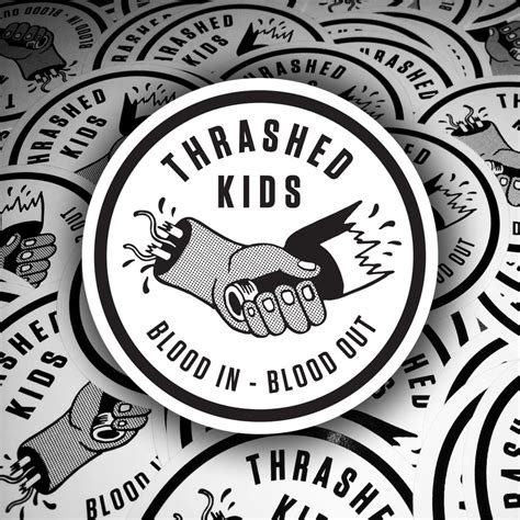 Blood In - Blood Out Decal | thrashedkids