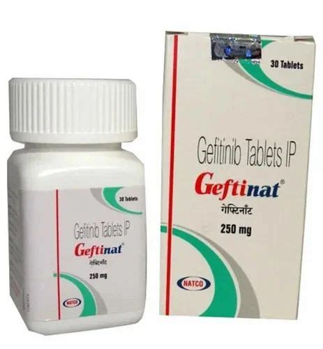 Gefitinib Tablets, 250 mg at Rs 7400/bottle in New Delhi | ID ...