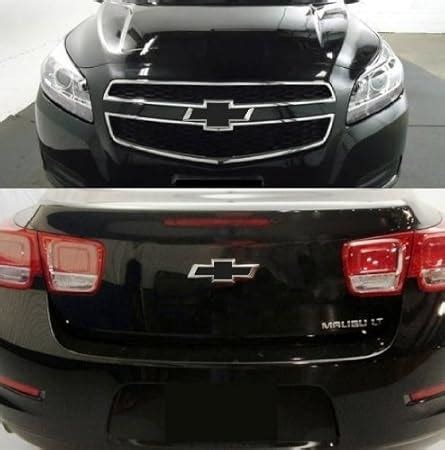 Amazon.com: Chevy Malibu 2013 2014 13 14 : Matte Black Grille & Trunk ...