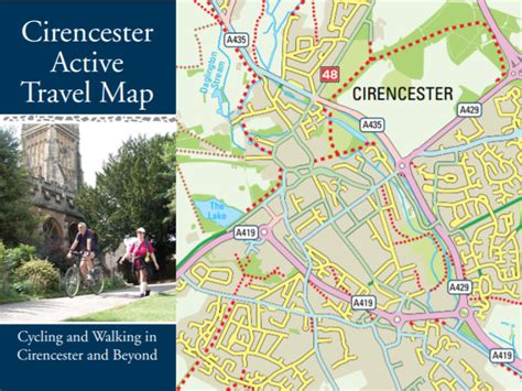 Cirencester Walking and Cycling Map - Cheltenham & Tewkesbury Cycling Campaign