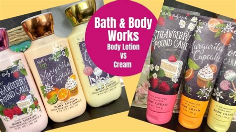 Bath & Body Works Body Lotion VS Cream My 2020 Plans! - YouTube