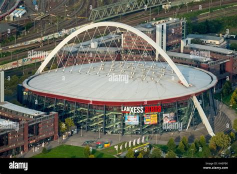 Lanxess Arena, multipurpose hall, Cologne, Rhineland, North Stock Photo ...