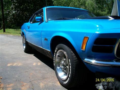 1970 Ford Mustang Mach 1 Grabber Blue Package 4-speed for sale - Ford Mustang Grabber Blue ...