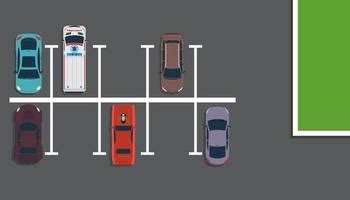 Car Parking Lot Clipart