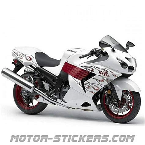 Kawasaki ZZR 1400 (ZX14) decals