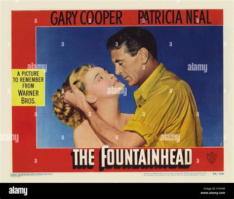 Fountainhead The 004 - Movie Poster Stock Photo - Alamy