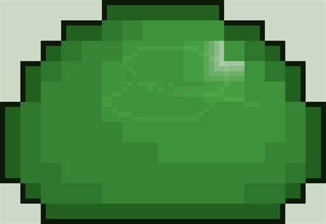 Pixilart - Terraria green slime by ZoneBrogan