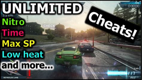 Need for Speed Most Wanted - Cheats | Unlimited Nitro, SP, always WIN ...