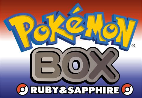 Pokémon Box Ruby & Sapphire