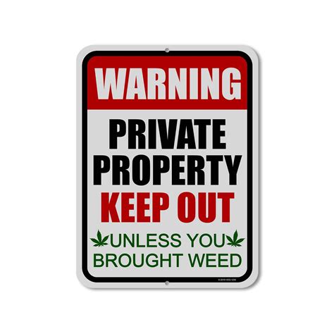 Funny Private Property Signs