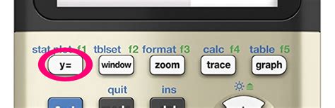 How To Graph An Equation On TI-84 Plus - Math Class Calculator