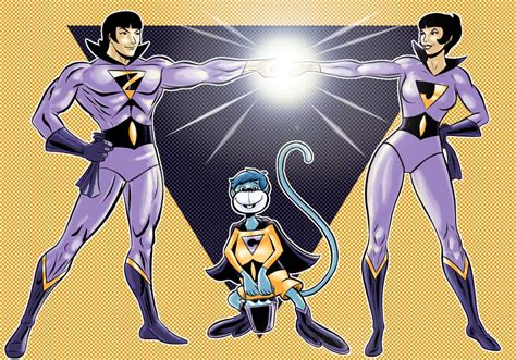 Wonder Twins Commission by Thuddleston on DeviantArt | Wonder twins, Zan and jayna, Superfriends