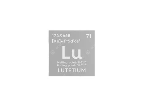 Lutetium Lanthanoids Chemical Element Of Mendeleev S Periodic Element, Lutetium, Lanthanoids ...