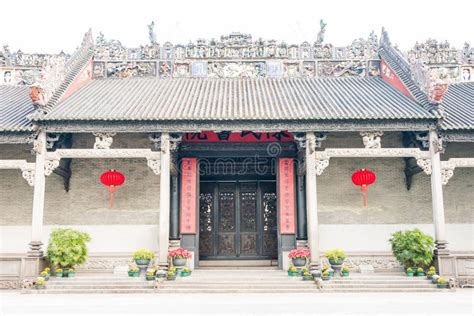 Chen Clan Ancestral Hall. a Famous Historic Site in Guangzhou, Guangdong, China Stock Image ...
