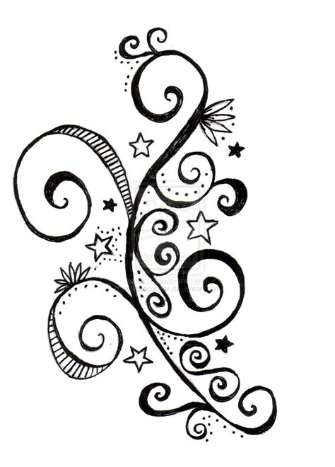 Swirl Tattoo Design / Swirl Tattoo Hd Stock Images Shutterstock - Every flower has a intensely ...