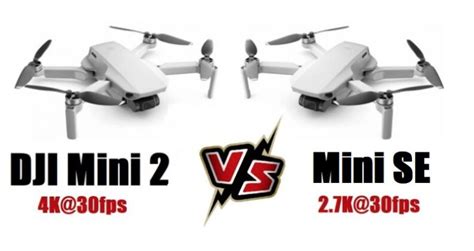 DJI Mini SE vs DJI Mini 2: 3 Key Differences - First Quadcopter