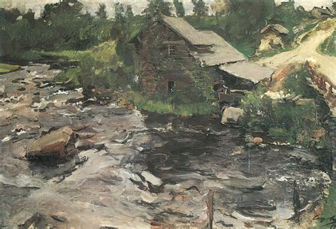 Valentin Alexandrovich Serov - Watermill in Finland | Serov, Hand ...