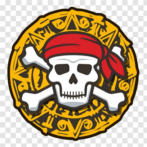 Clip Art Vector Graphics Image Skull Pirate - Logo - Pirates Of Caribbean Transparent PNG