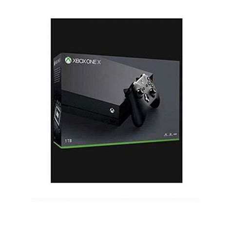 Microsoft Xbox One X - 1TB - Black