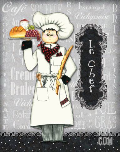 Le Chef Art Print by Sydney Wright at Art.co.uk | Sticker canvas, Art ...