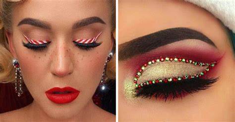 17 lindos maquillajes navideños para triunfar en Instagram