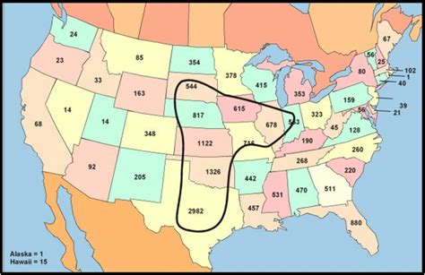 What States Are In Tornado Alley | Figure 5: Tornado Alley: where tornadoes in the United States ...