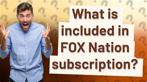 What is included in FOX Nation subscription? - YouTube