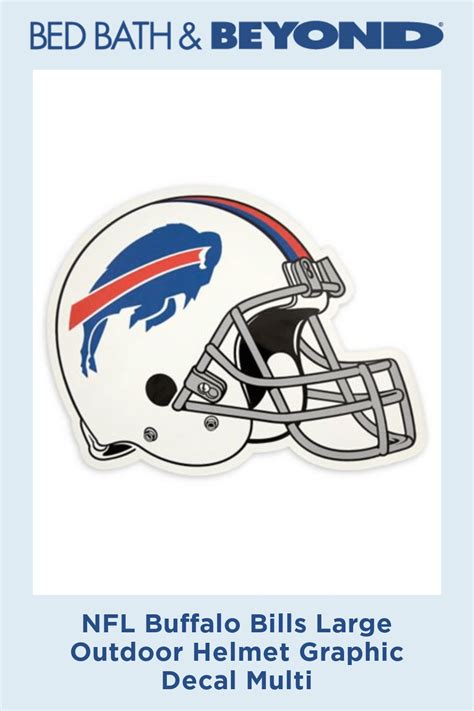 NFL Buffalo Bills Large Outdoor Helmet Graphic Decal | Bed Bath ...