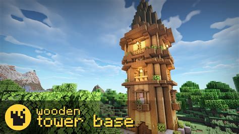 Minecraft: Wooden Tower Base (Quick Tutorial) | Brayn & Blocks - YouTube