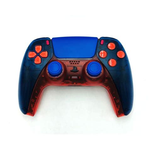 Custom Sony DualSense Wireless Controller PlayStation PS5 - Clear Blue ...