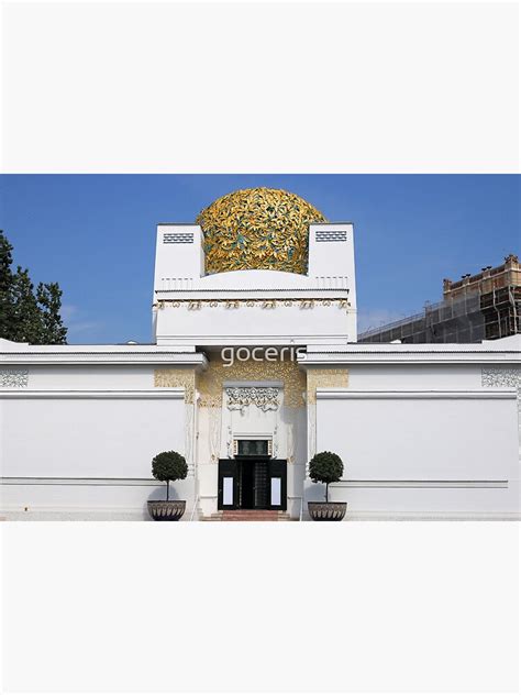 "Vienna Secession Museum building Austria" Framed Art Print for Sale by ...