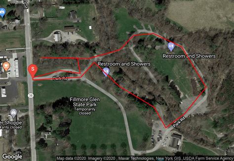 Fillmore Glen State Park Map - Alecia Lorianna