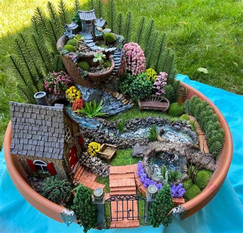 Miniature Secret Garden Diorama Fairy Garden | Etsy