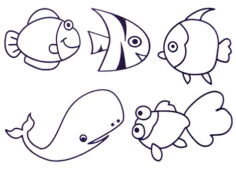 Underwater Animals Coloring Pages at GetColorings.com | Free printable ...