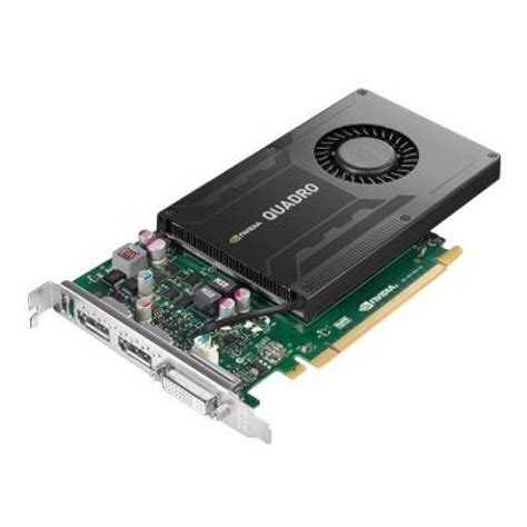 NVIDIA Quadro K2200 4 GB DDR5 Dual-Link DVI-I, two-DisplayPort Graphics Card by ThinkStation ...