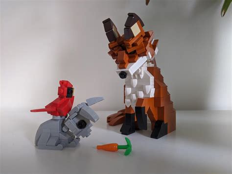 LEGO MOC Red Fox by Miro | Rebrickable - Build with LEGO