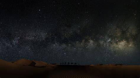 Sahara Desert in Scenery Night Wallpaper, HD Nature 4K Wallpapers ...