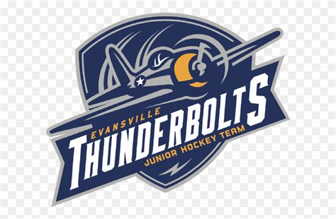 Evansville Jr Thunderbolts Thunderbolts Hockey, Logo, Symbol, Trademark ...