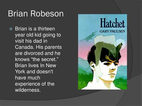 Hatchet Brian Robeson Movie