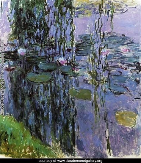 Claude Monet Water-Lilies 35 Painting Reproduction | claudemonetgallery.org