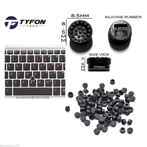 HP Laptop Notebook TrackPoint Cap Keyboard Mouse Point Stick Nipple (Black)