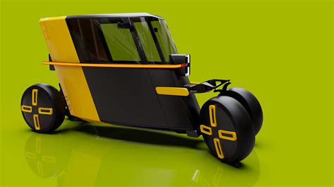 Electric city car (2021) on Behance