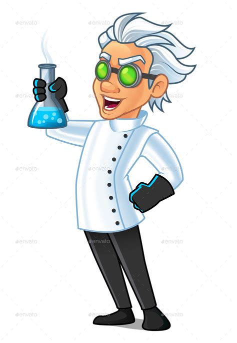 Mad Scientist | Scientist cartoon, Mad scientist, Character design